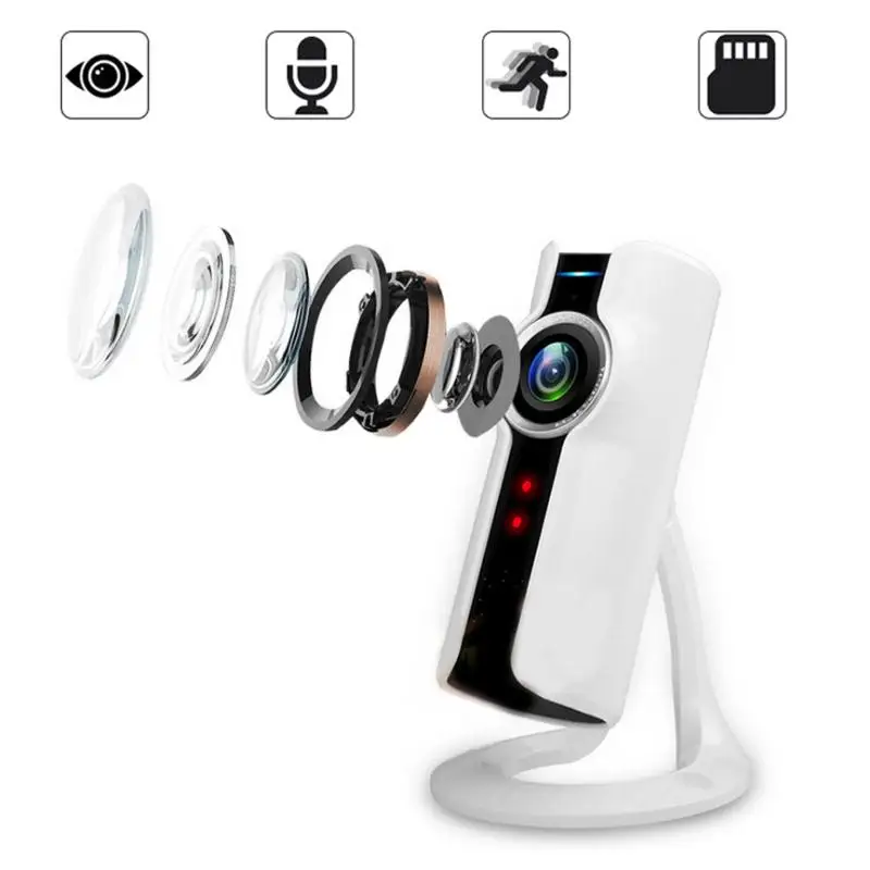 Esddi Новый 720 P WI-FI 360 видео градусов панорамный Fisheye сети Cam охранных Детская