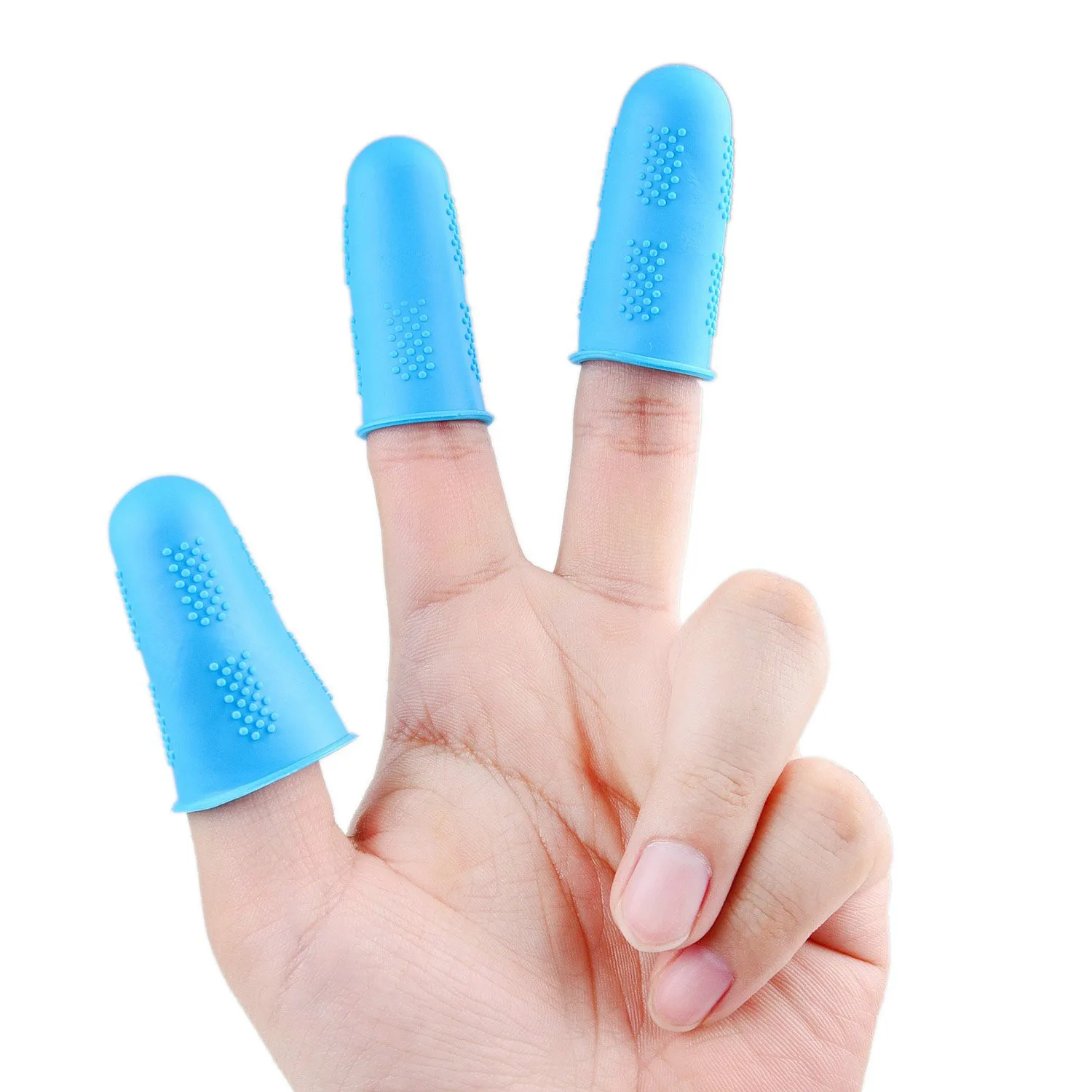 Шт. 9 шт. силиконовые защитные палец шапки протекторы Fingerstall крафт пайки