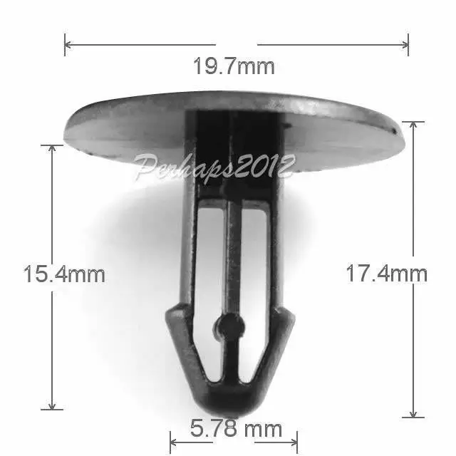 

15x OEM 91501-SEA-003 91501-SNA-003 91501SEA003 Windscreen Cowl Scuttle Panel Retainer Trim Fastener clips A20882 for Honda