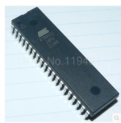 AT89S52 DIP40 MCU 8-битный 8051 CISC 8KB флэш-памяти 5V 40-PDIP трубка AT89S52-24PU