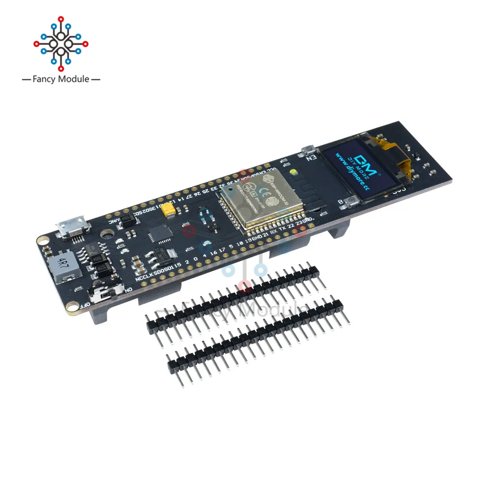Для ESP32 0 96 ''OLED дисплей дюйма Wi-Fi Bluetooth 18650 литиевая Защита аккумулятора