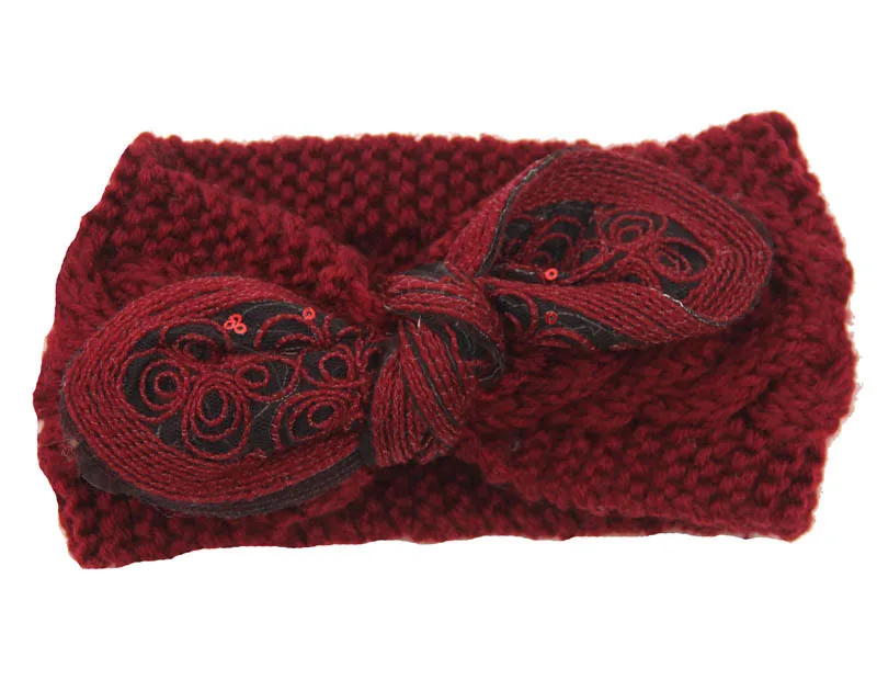 Обогреватель для ушей Женский Зимний вязаный крючком 100 шт.|hair band 100pcs|hair bandcrochet