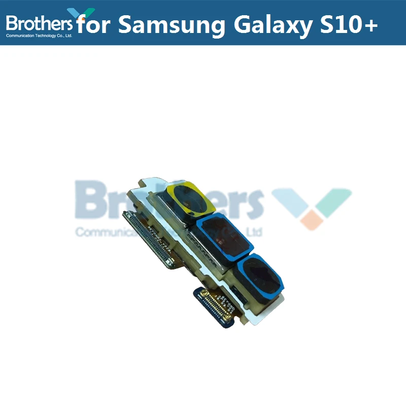 Задняя камера для samsung Galaxy S10 G973 для samsung S10 Plus G975 S10e G970 задняя большая камера Модуль шлейф Замена
