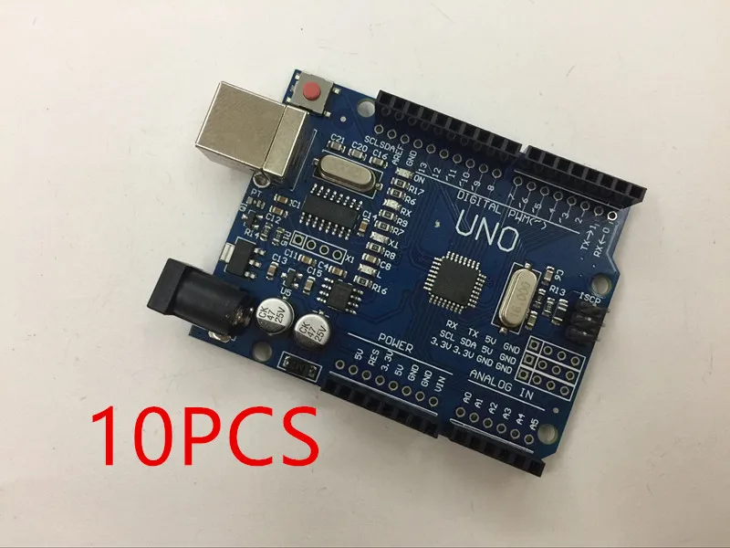 10 шт./лот Один комплект Cool version UNO R3 (CH340G) MEGA328P для Arduino (без кабеля USB)|uno r3|uno r3 unouno for