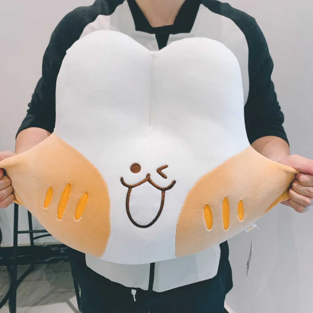 Мягкая подушка в виде мультяшного кролика милая Корейская аниме мягкая плюшевая