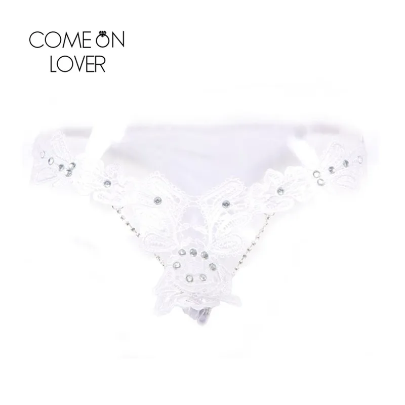 Трусики-стринги кружевные PI5078 Comeonlover 2 цвета XXXL | Женская одежда