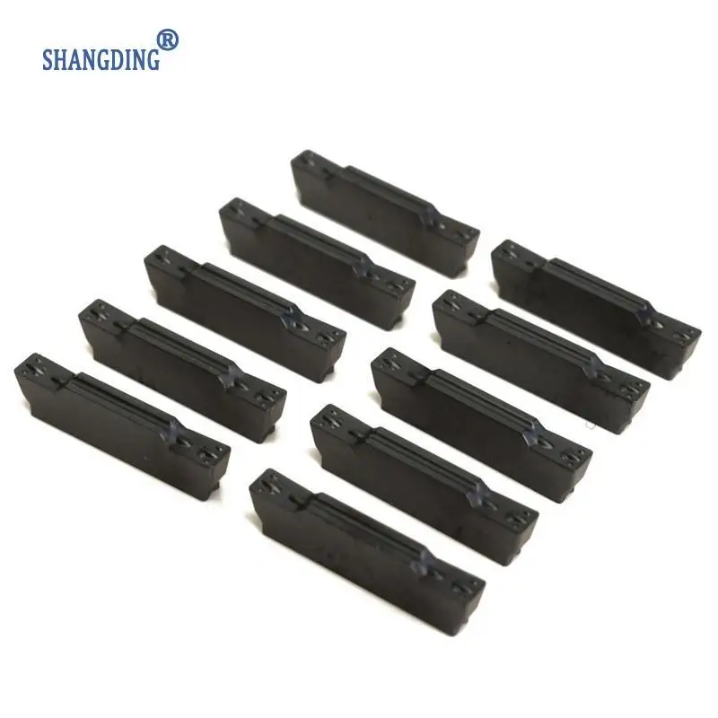 

Brand New 10pcs MGMN300-M Carbide Inserts For MGEHR/MGIVR Grooving Cut-Off Holder 18x5mm Wholsale Price