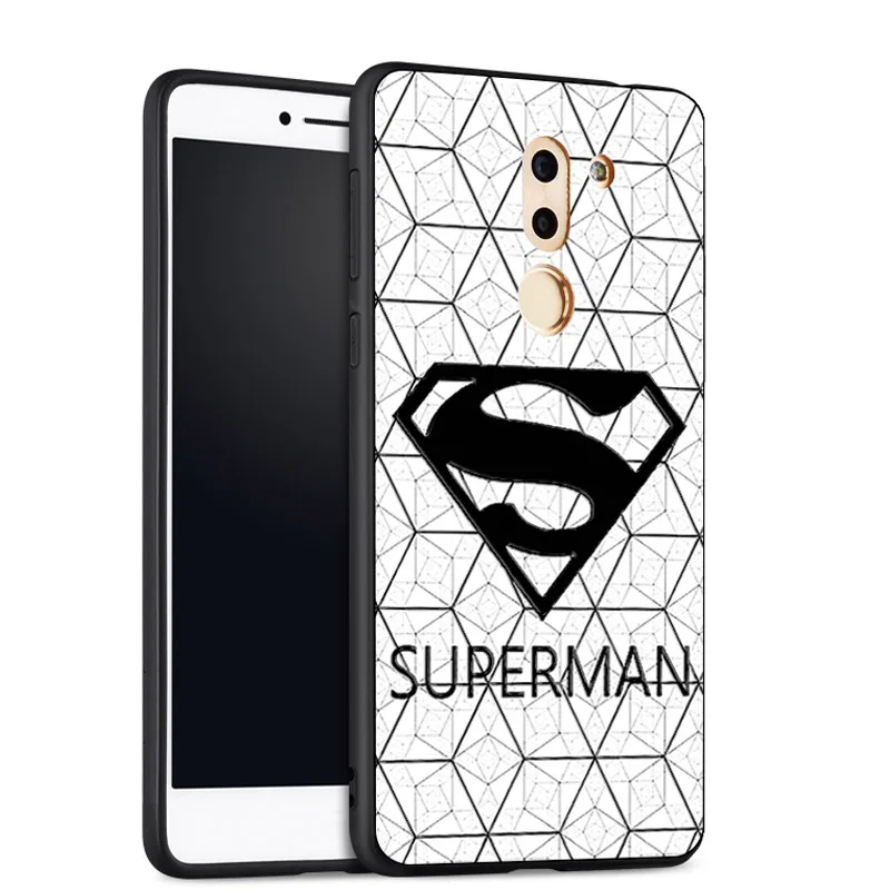 Чехол Huawei Honor 6X 5 дюймов 3D рельефный силиконовый мягкий чехол задняя крышка для
