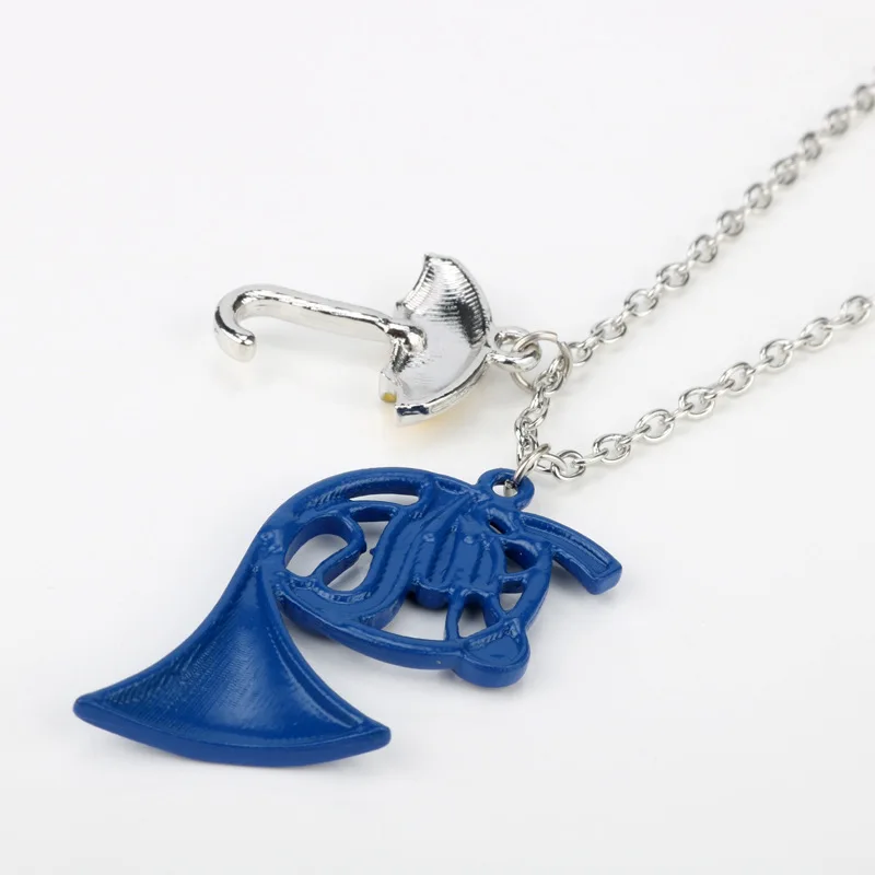 ТВ HIMYM модные о том как я встретил вашу маму синий валторны ожерелье с зонтом