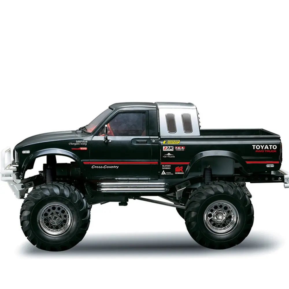 HG P407 1/10 2 4G 4WD 3CH матовый ралли Rc автомобиль TOYATO Металл 4X 4 пикапа Рок Гусеничный RTR