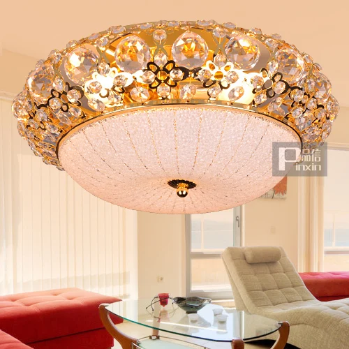 Модное классическое Золотое Хрустальное потолочное освещение|crystal ceiling light|ceiling