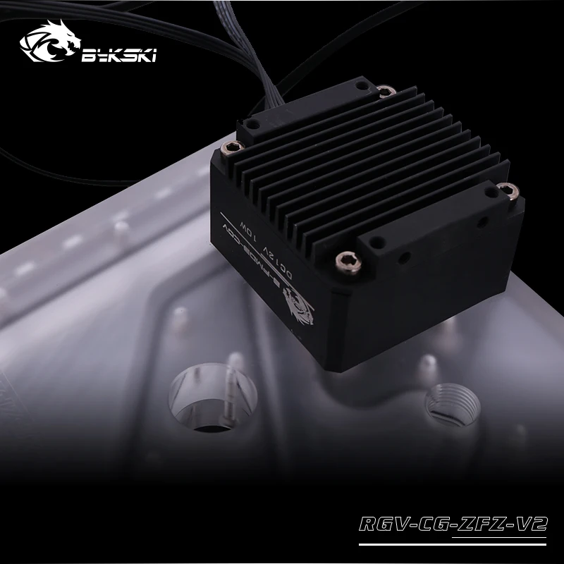 Bykski водный охладитель водной плиты для COUGAR CONQUEROR Case, RBW(5 V)/RGB(12 V), подходит для водяного охлаждения здания