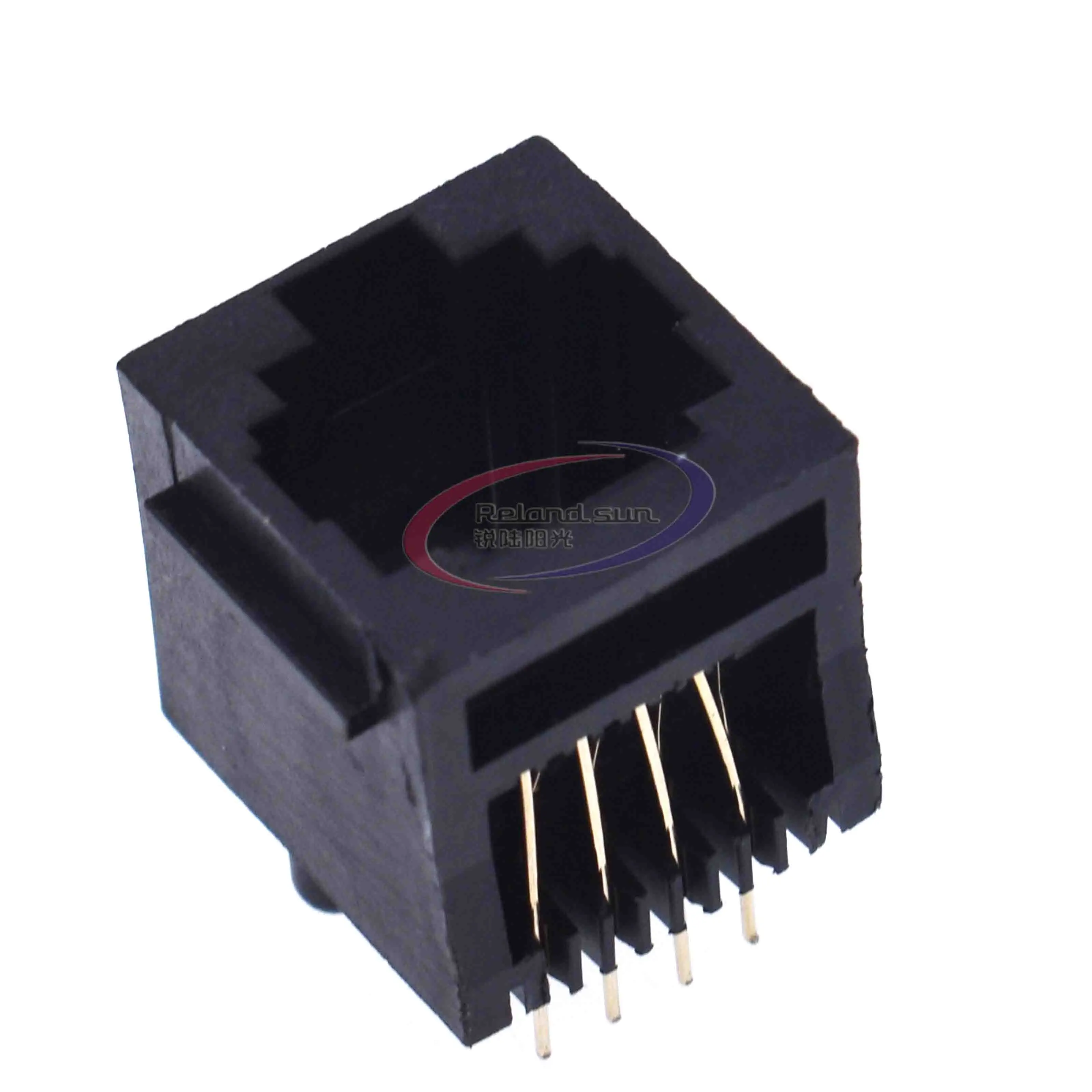 10 шт. в партии RJ45 металлический 8 Pin женский PCB правый угол гнездо платы разъем 8P8C