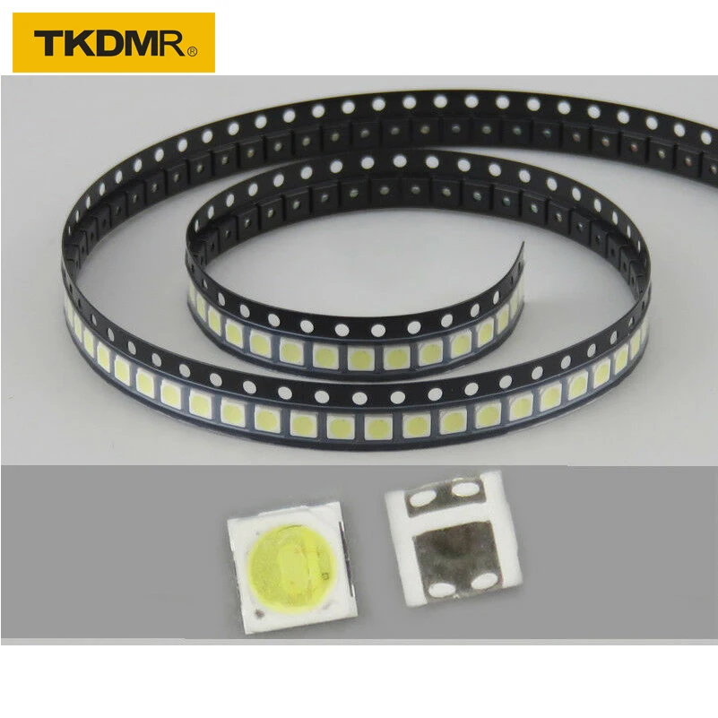 TKDMR Lextar 100 шт. 3В 350mA 3030 SMD светодиодные лампы для Светодиодный ТВ Подсветка полоса, ремонт ТВ лучшее качество