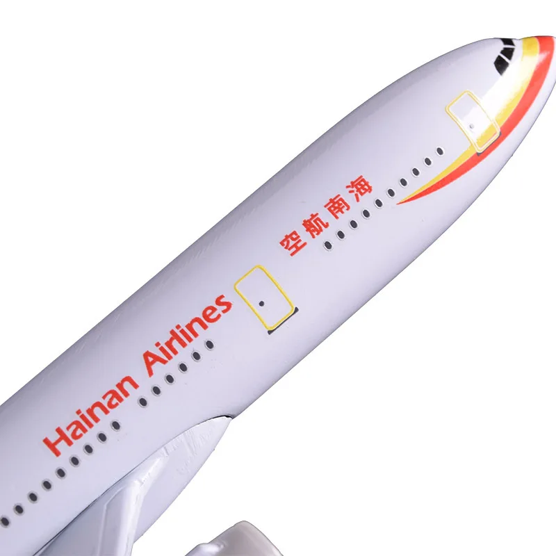 20 см модель самолета Airbus A330 Hainan Airlines Самолет Металл Китай Airways авиация для