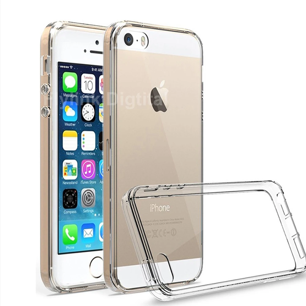 Прозрачный силиконовый Ультратонкий Мягкий чехол из ТПУ для iPhone 6 прозрачный