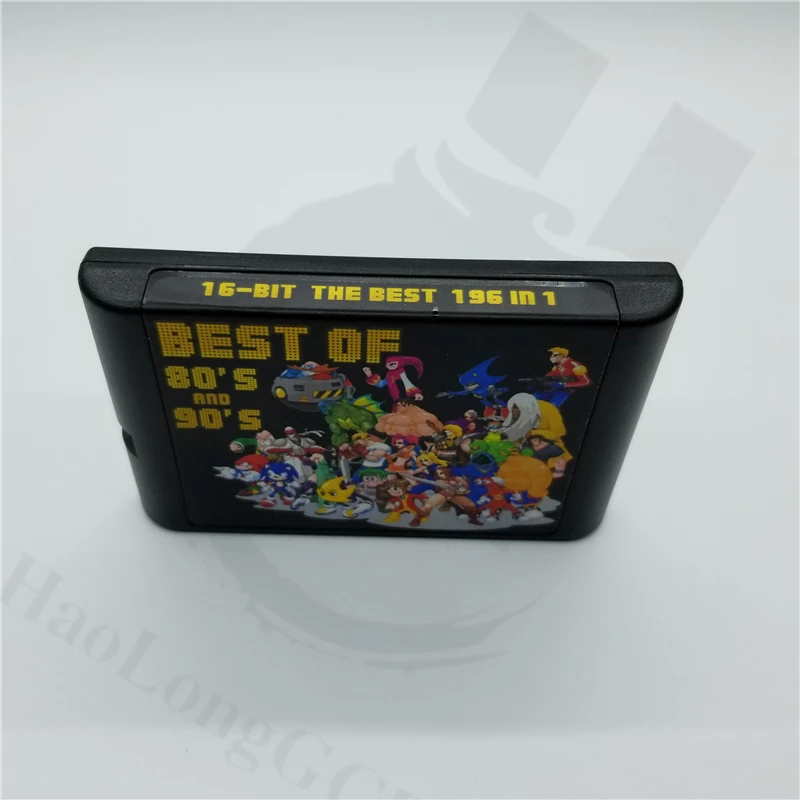 Новейшая версия для sega md 16 битного игрового картриджа mega drive игровой консоли