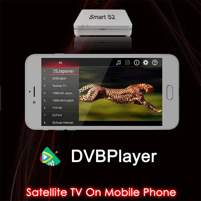 Hellobox Smart S2 ТВ приемник играть на мобильном телефоне спутниковый искатель поддержка ТВ Играть Hellobox B1 Finder обновленная версия 5 шт./лот