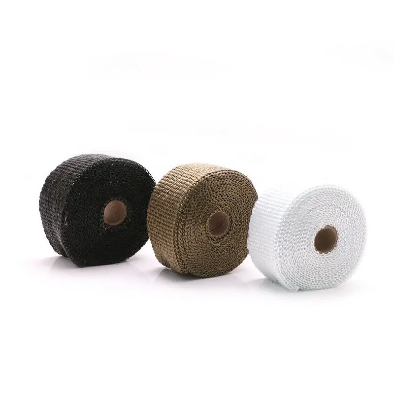 

5m Exhaust Header Pipe Anti-scalding Thermal Heat Insulation Tape Cloth Roll
