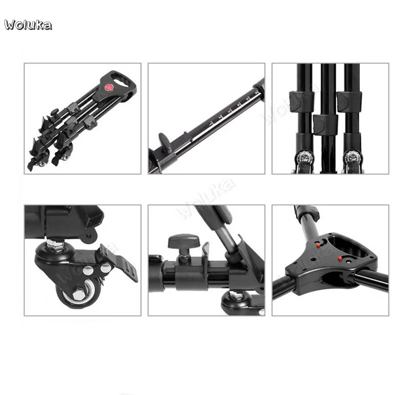 Professional photographic camera tripod ground wheel caster ST-101 pulley general base rack CD50 T07 | Электроника