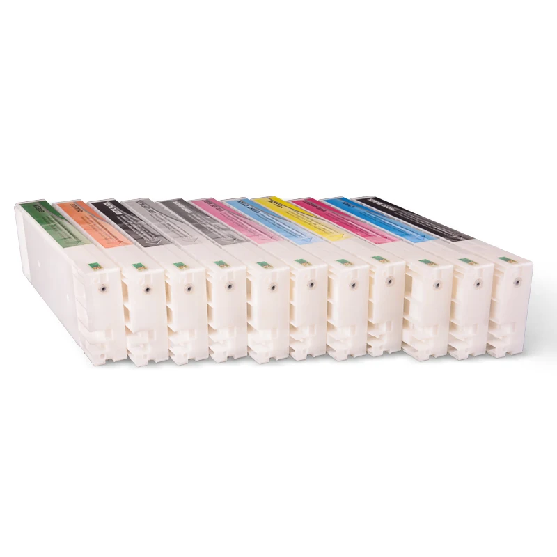 Картридж для принтера Epson SureColor P7080 P9080 T806A T806B заполненный пигментными чернилами (11