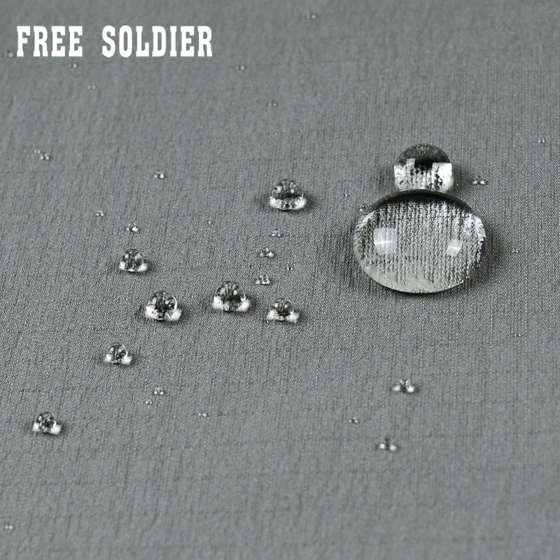 FREE SOLDIER Упругая мужская воздухопроницаемая солнцезащитная летняя ультрафиолетовая куртка
