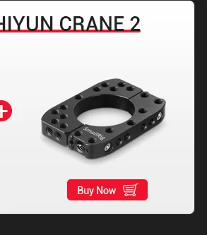 SmallRig стержень зажим для Zhiyun Crane2/Crane v2/Crane Plus Стабилизатор камеры для крепления микрофона светодиодный светильник 2119