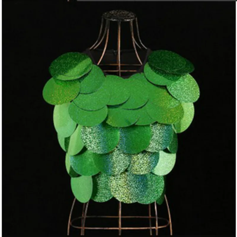 Женский костюм для бальных танцев блестящий короткий топ с блестками |