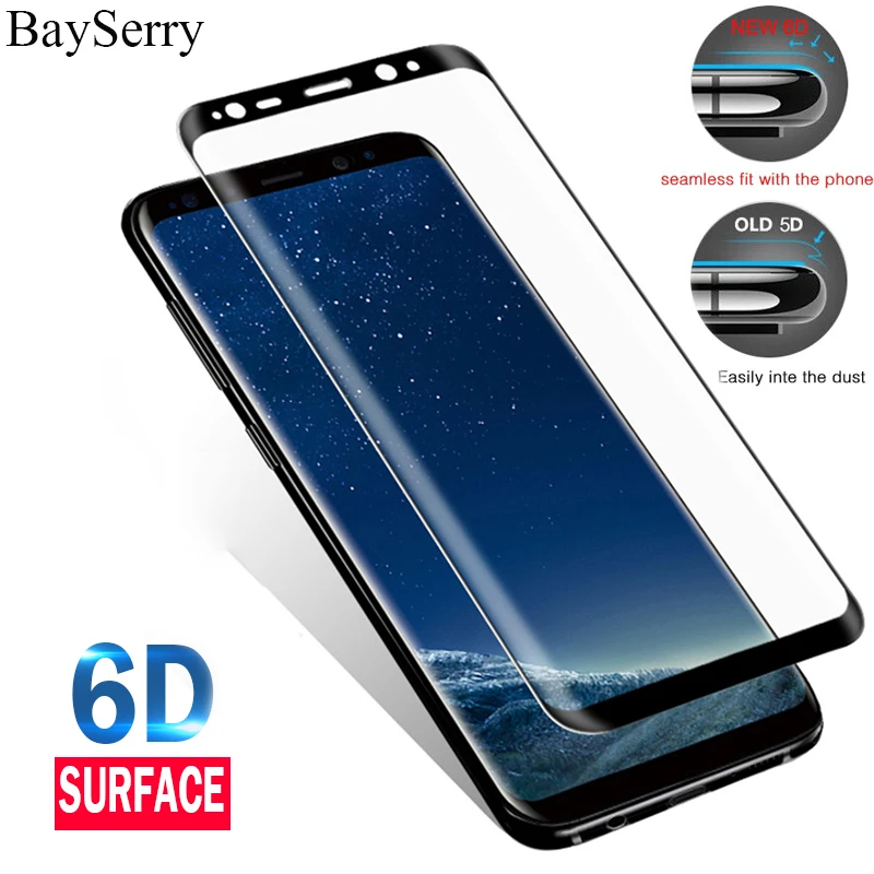 6D Защита экрана для Samsung Galaxy S10 S9 S8 Plus Note 8 полное покрытие 9 защитное