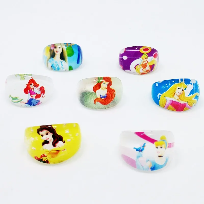 Детские Кольца Золушки и русалки вечерние ювелирные изделия аксессуары 50