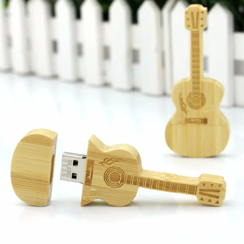 Usb флеш-накопитель гитарная ручка 4 ГБ 8 16 32 64 Гб деревянная гитара s модель карта
