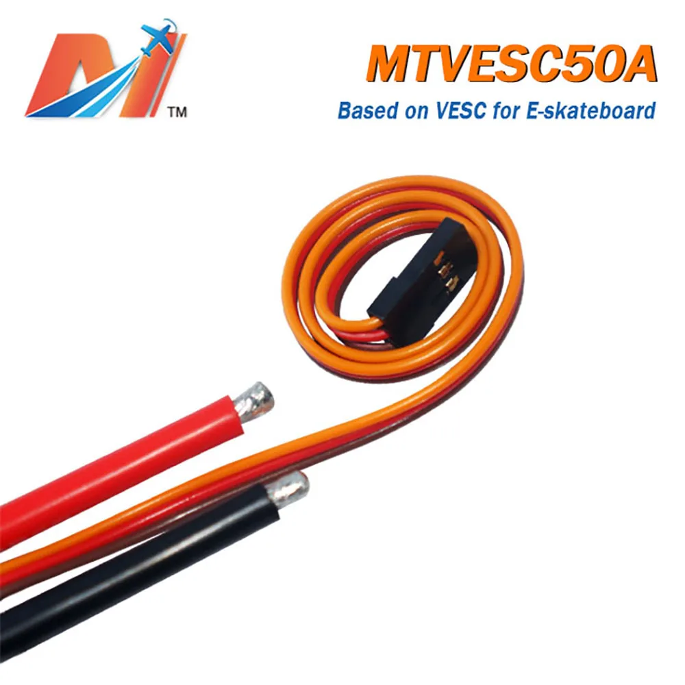 Электрический контроллер скребк Maytech MTVESC50A на основе контроллера VESC 50A с открытым