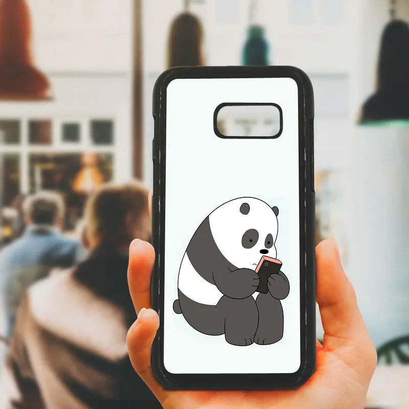 Hot Sale We Bare Bears Cell Phone Case Hard Plastic Cover for Samsung Galaxy A3 A5 A7 A8 2015 2016 2017 2018 Note 8 7 5 3 Shell |