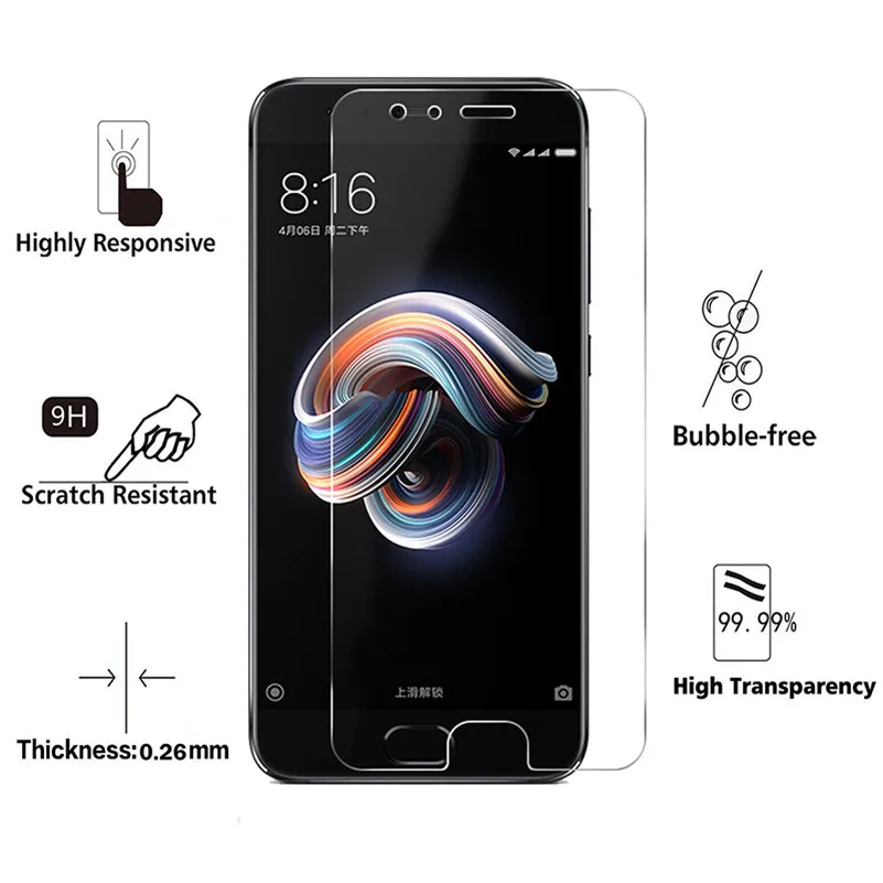 2.5D 9H Премиум Закаленное стекло для Xiaomi Mi Note 3 Note3 5 дюймов Защитная пленка