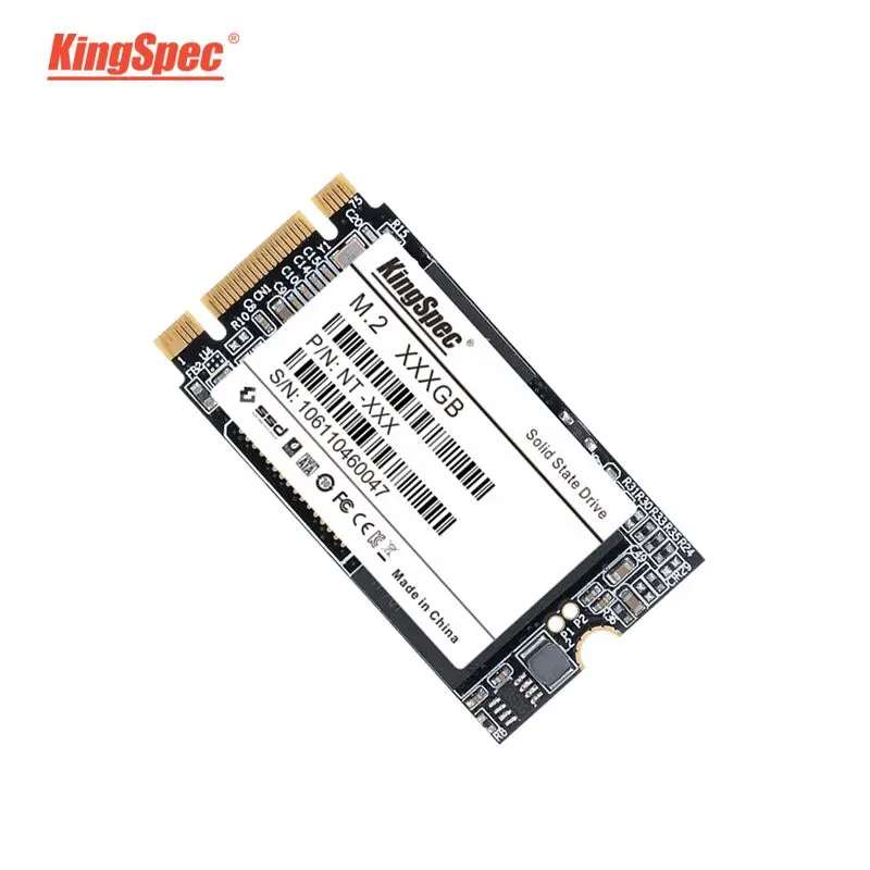 KingSpec SSD M.2 60 ГБ 120 240 500 Гб 1 ТБ жесткий диск M2 2242 М. 2 SATA disco duro ssd для Jumper ezbook Pro3 Smartbook - Фото №1