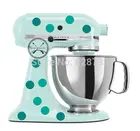 Наклейки в горошек, круглая виниловая наклейка в горошек для украшения вашей кухни, подставка, миксер, бесплатная доставка