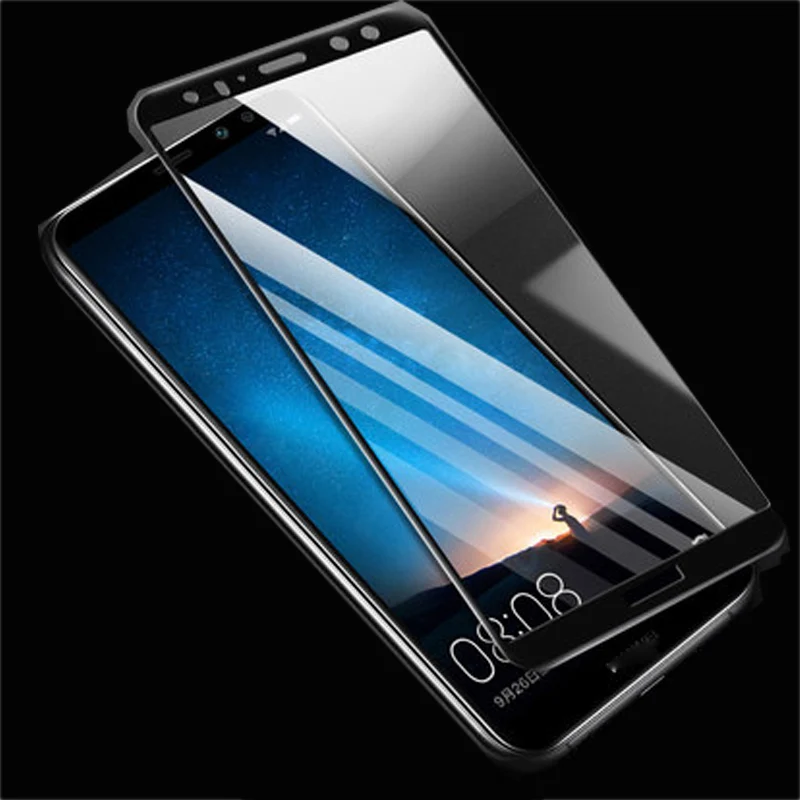 2 шт. ультратонкая защита для экрана закаленное стекло Huawei mate 10 lite полноэкранная |
