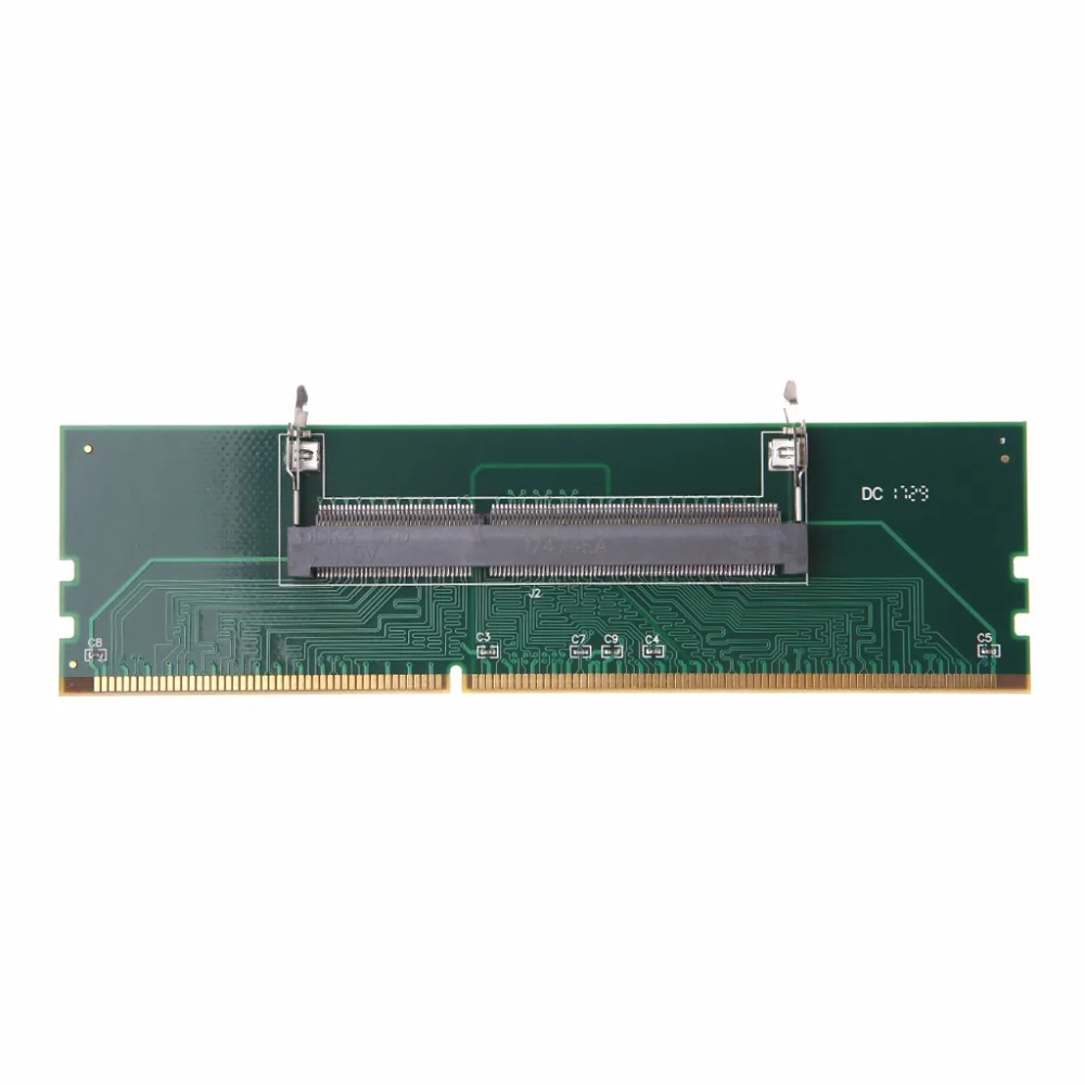1 шт., 1,5 в, DDR3, 204 Pin, SO-DIMM для ноутбука на рабочий стол, адаптер памяти DIMM, карта, монтажная плата для памяти ноутбука