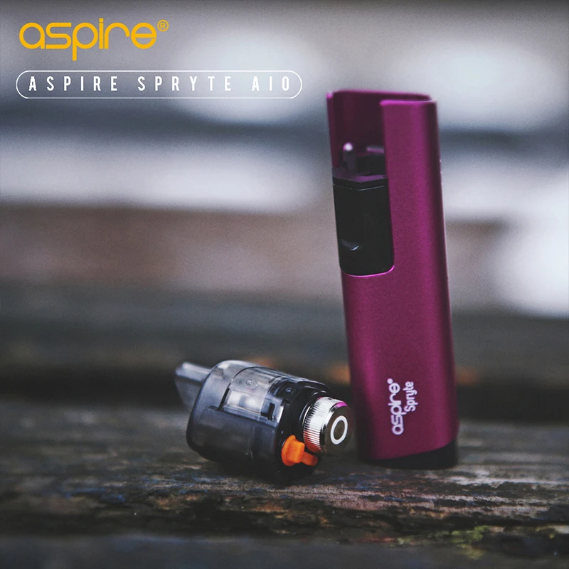 Бесплатный подарок новейший aspire pod Aspire Spryte Vape Kit встроенный аккумулятор 650 мАч 3 5