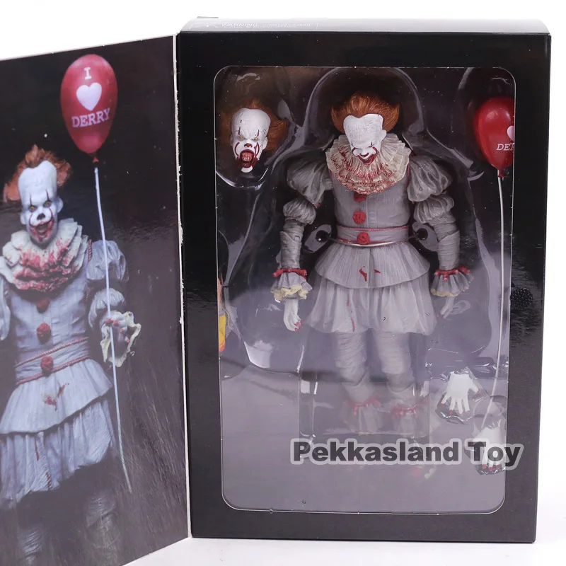 NECA Stephen King's It Pennywise ПВХ фигурка Коллекционная модель игрушки