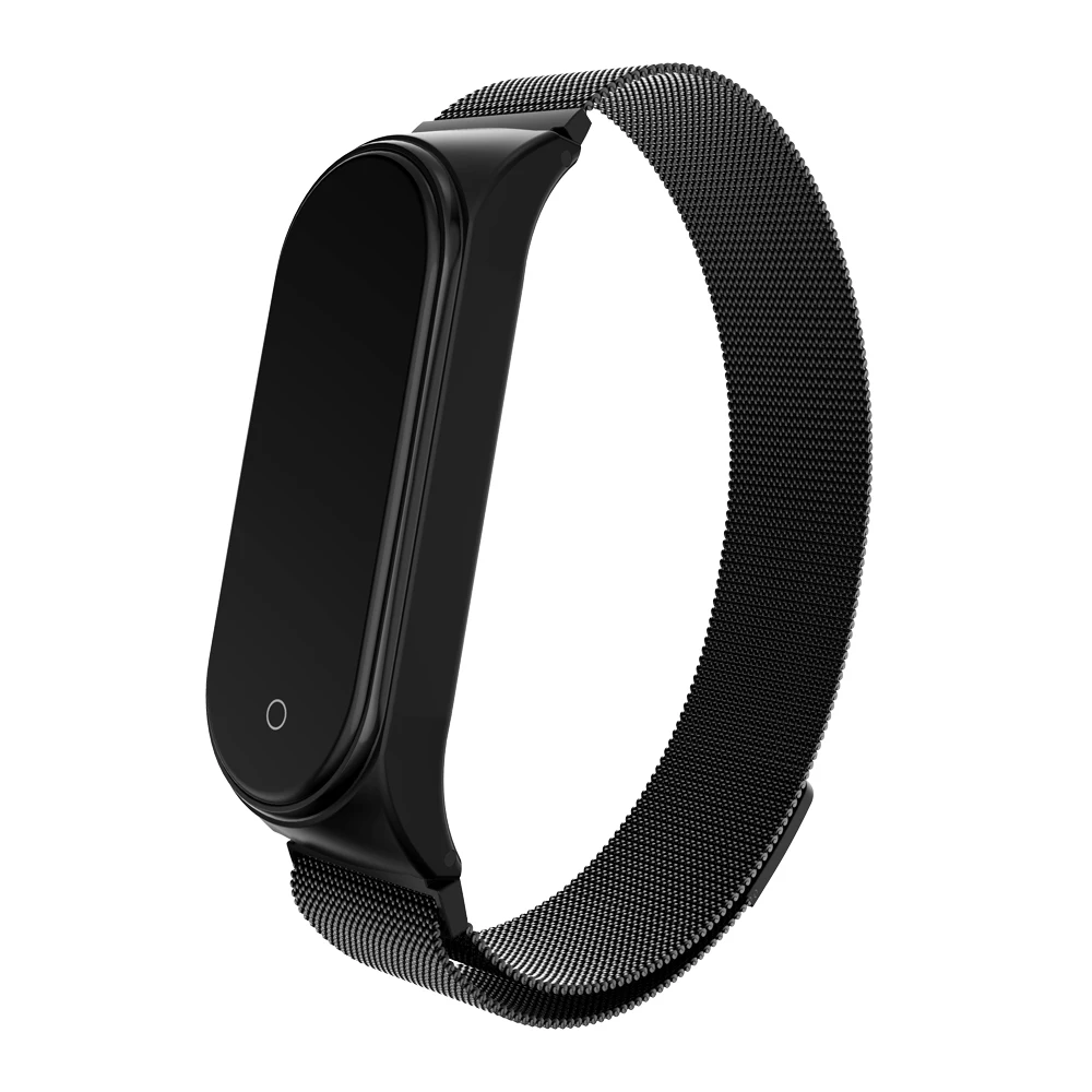 Браслет mi Band 4 Металлический Безвинтовой браслет из нержавеющей стали для Xiaomi mi браслет 4 Ремешок Браслет mi Band 4 напульсники mi band 4