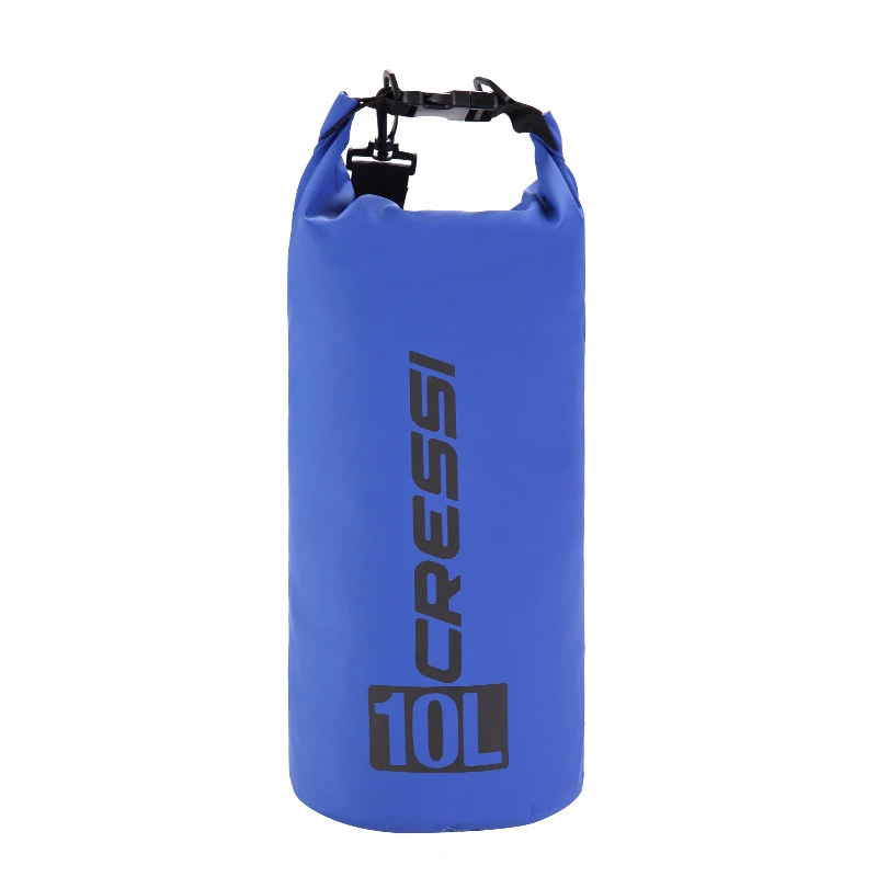 Dark Blue 10L Cressi сухой мешок сумки для дайвинга большой объем сумка для оборудования водонепроницаемая сумка для Камуфляжный гидрокостюм 5L 10L 15L 20L легко носить с собой - Цвет: Dark Blue 10L