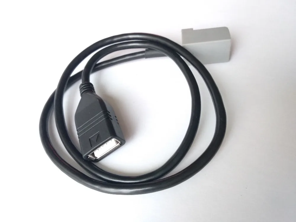 Автомобильный USB Кабельный адаптер удлинитель провода для Honda Mitsubishi 2009 вперед