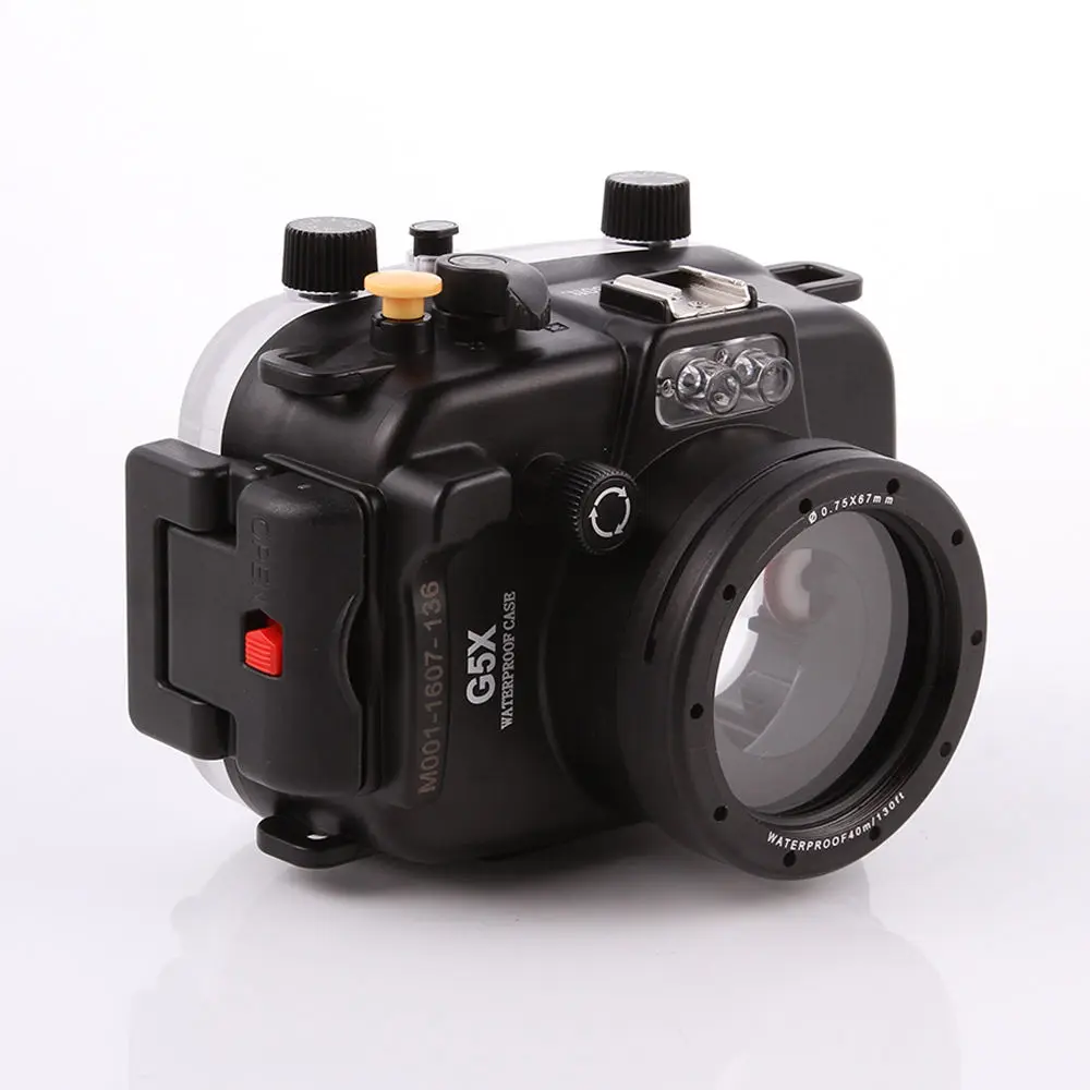 Водонепроницаемый чехол для камеры подводного плавания Canon PowerShot G5X 0 75x67