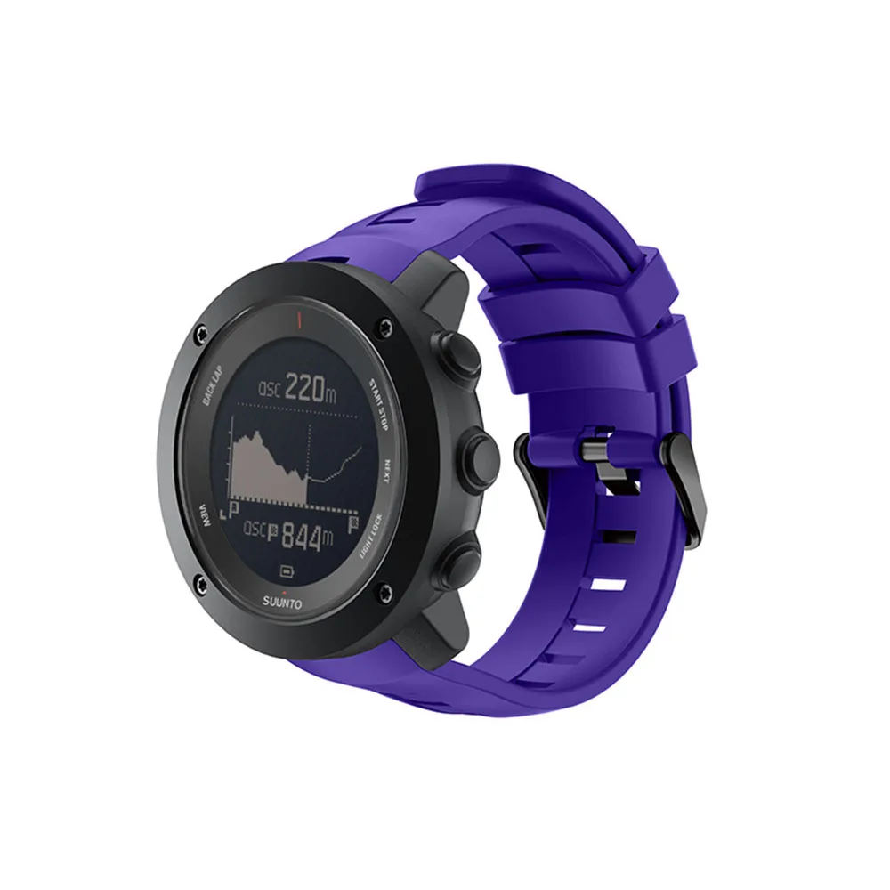 Для SUUNTO AMBIT3 вертикальный Frontier/классический силиконовый спортивный ремешок на запястье сменный ремешок для SUUNTO AMBIT3 вертикальные Смарт-часы