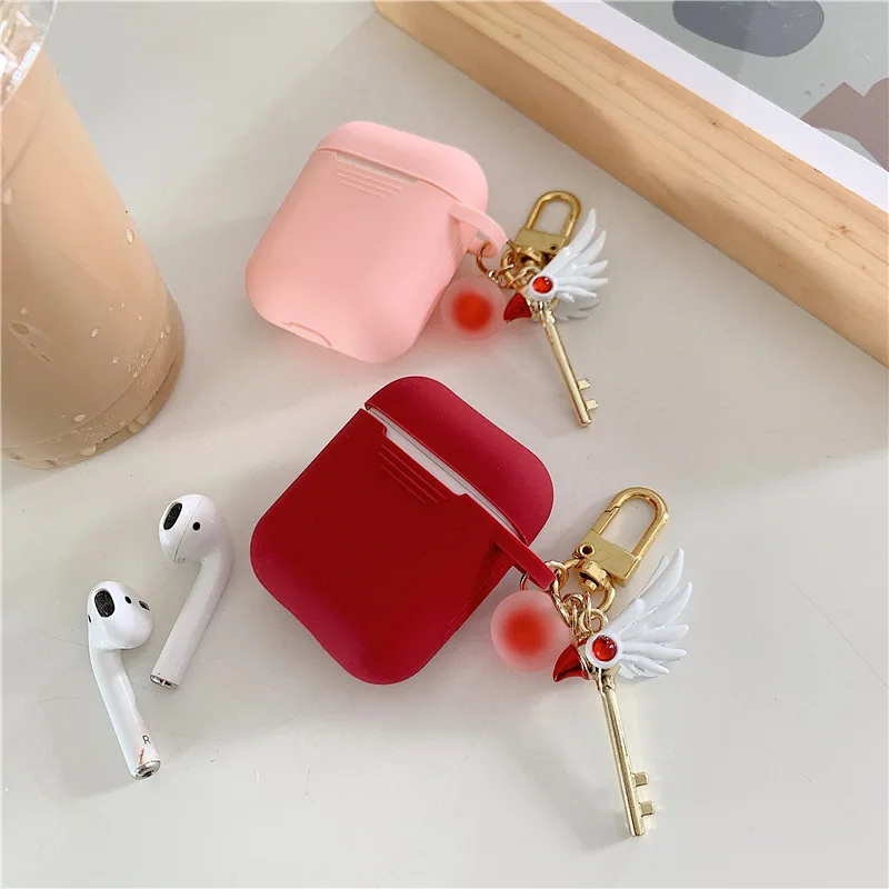 Роскошный силиконовый чехол для наушников DIY с милыми мультяшными птицами Apple