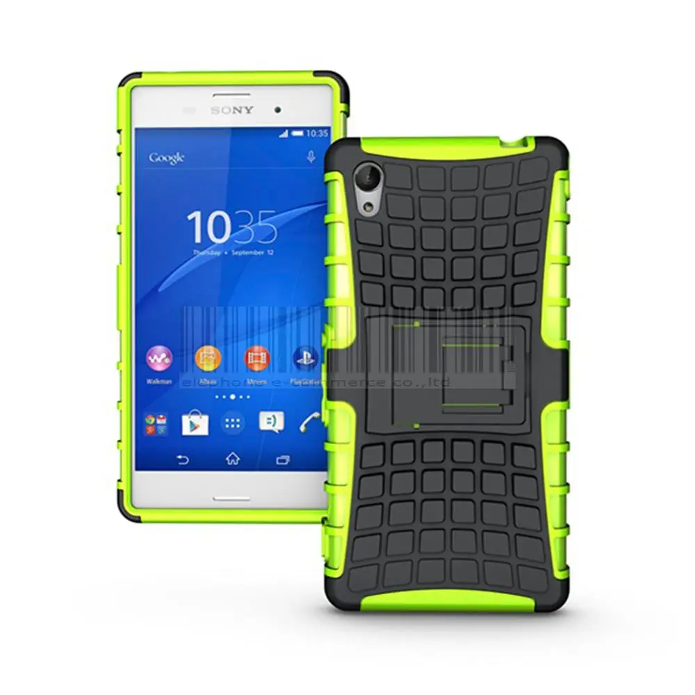 Гибридный армированный Жесткий Чехол ударная подставка чехол для Sony Xperia M4 Aqua E2303