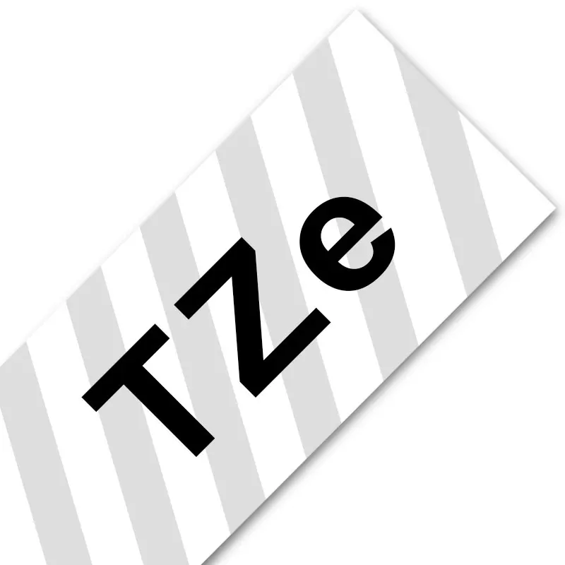Black on Clear Unistar TZe221 совместимый Brother P-touch лента 9 мм* 8 м черный желтый комбинированный набор ламинированных принтеров для изготовления этикеток TZe221 TZ621 - Цвет: Black on Clear