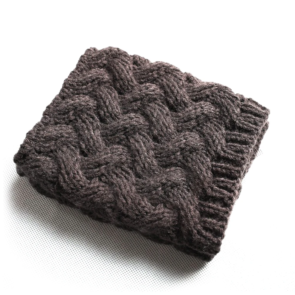 Женские меховые гетры Зимняя шерстяная ботинки унисекс манжеты носки толстые