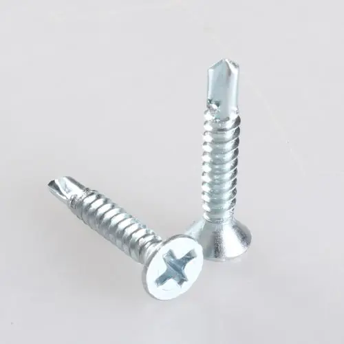 30 шт. M4.2 Phillips потайные винты сверлильные хвостовые самонарезные плоская головка